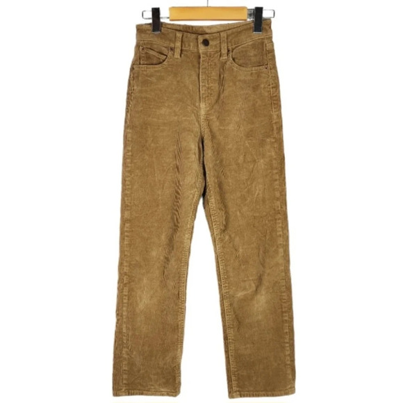 Volcom Stoned  Straight Corduroy Pants Caramel Size 24 - Picture 3 of 16